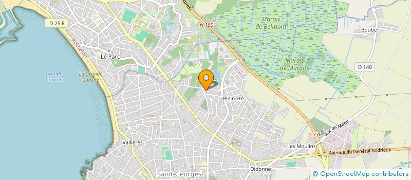 localisation de l'entreprise MONSIEUR RAPHAEL TRONEL  SAINT-GEORGES-DE-DIDONNE