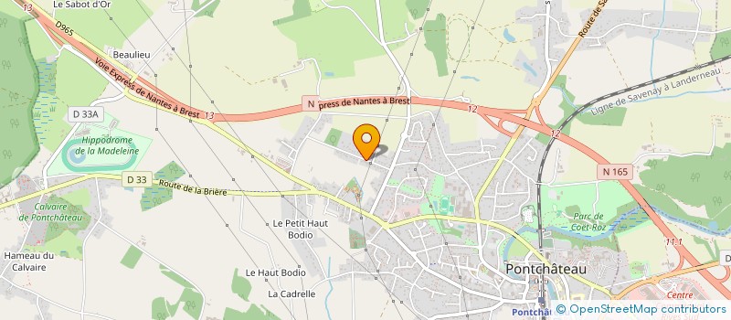 localisation de l'entreprise MONSIEUR RAPHAEL TULOT  PONTCHATEAU