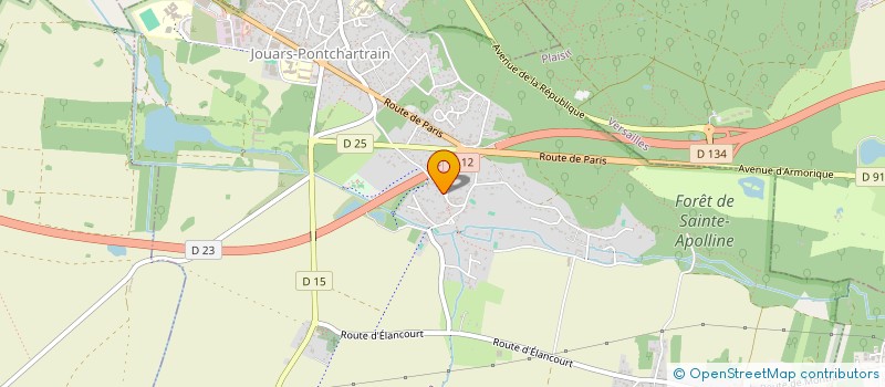 localisation de l'entreprise MONSIEUR RAPHAEL TURC  JOUARS-PONTCHARTRAIN