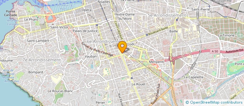 localisation de l'entreprise MONSIEUR RAPHAEL UZAN à MARSEILLE