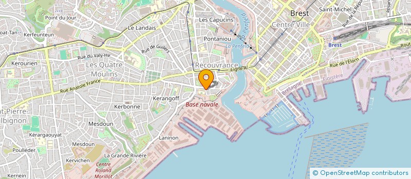 localisation de l'entreprise MONSIEUR RAPHAEL VERHOFSTADT à BREST