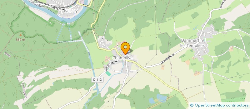 localisation de l'entreprise MONSIEUR RAPHAEL VEROLLET  CHAMPLIVE