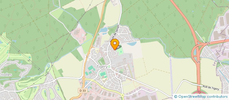 localisation de l'entreprise MONSIEUR RAPHAEL VIDAL  TIGERY