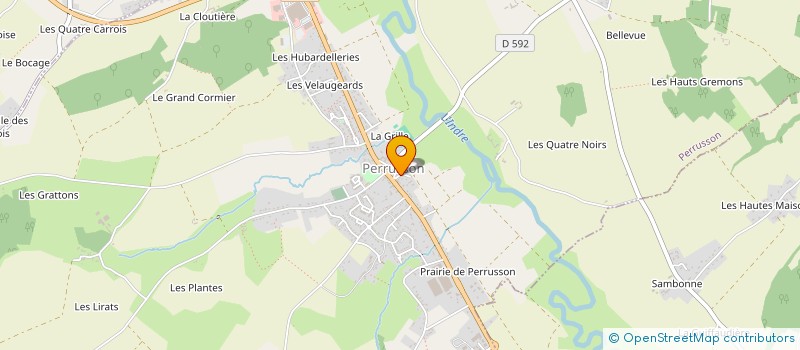 localisation de l'entreprise MONSIEUR RAPHAEL VILLAIN  BRIDORE