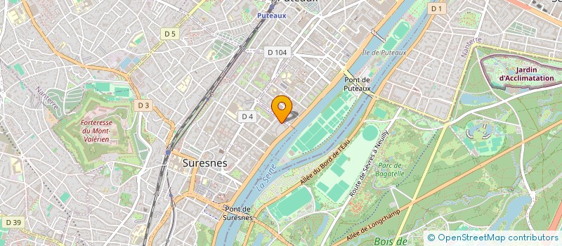 localisation de l'entreprise MONSIEUR RAPHAEL VILLE  SURESNES