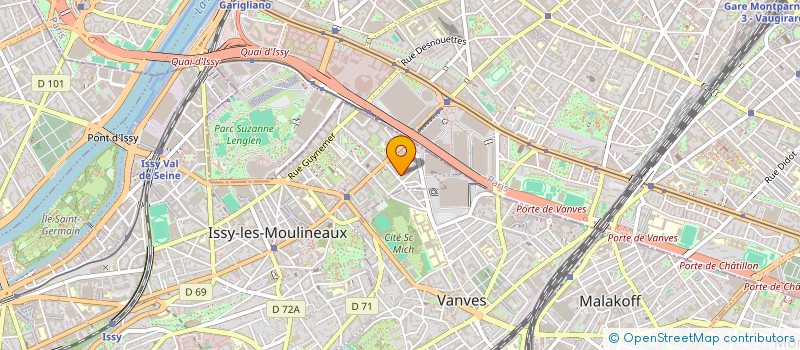 localisation de l'entreprise MONSIEUR RAPHAEL VINCENOT à ISSY-LES-MOULINEAUX