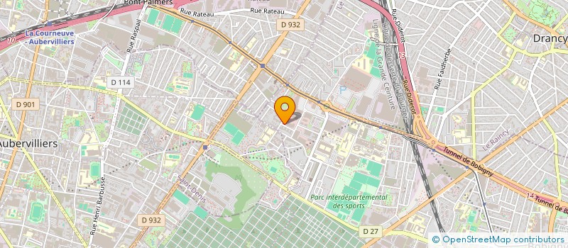 localisation de l'entreprise MONSIEUR RAPHAEL VINET  BOBIGNY