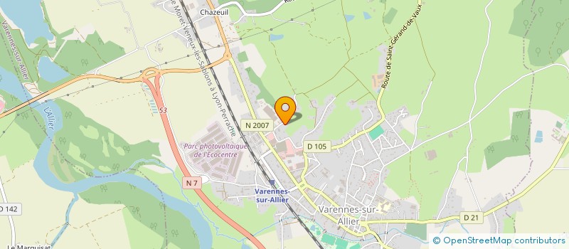 localisation de l'entreprise MONSIEUR RAPHAEL VIOLET à VARENNES-SUR-ALLIER