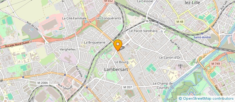 localisation de l'entreprise MONSIEUR RAPHAEL WAMBRE à LAMBERSART