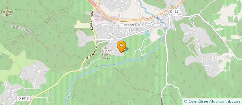 localisation de l'entreprise MONSIEUR RAPHAEL WARNY  FLASSANS-SUR-ISSOLE