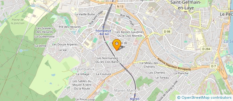 localisation de l'entreprise MONSIEUR RAPHAEL WEBER  SAINT-GERMAIN-EN-LAYE