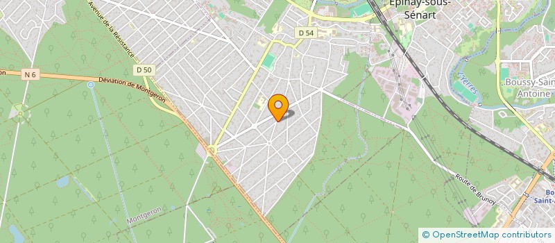 localisation de l'entreprise MONSIEUR RAPHAEL WEISS  BRUNOY