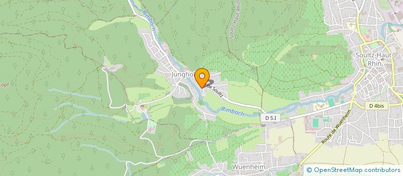 localisation de l'entreprise MONSIEUR RAPHAEL WERNER  JUNGHOLTZ