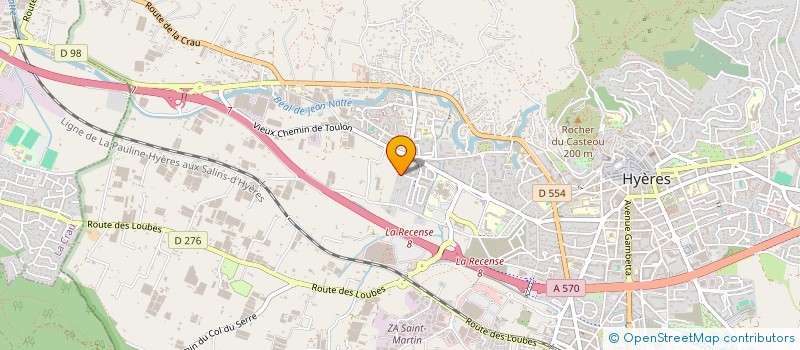 localisation de l'entreprise MONSIEUR RAPHAEL WILSON à HYERES