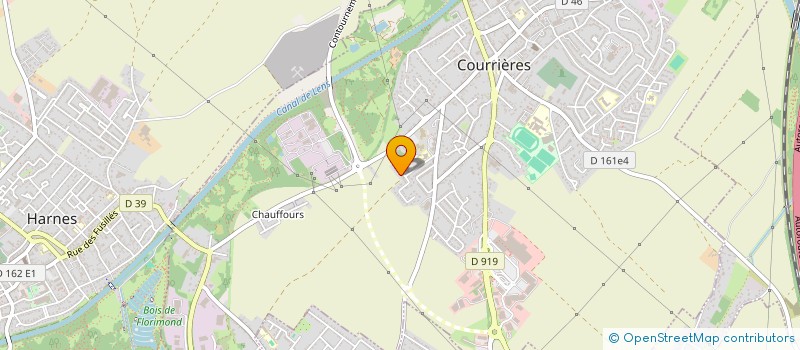 localisation de l'entreprise MONSIEUR RAPHAEL WOS à COURRIERES