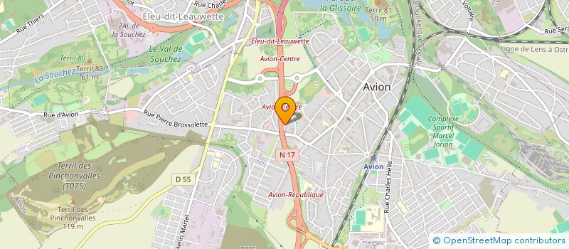 localisation de l'entreprise MONSIEUR RAPHAEL YOUSFI  AVION