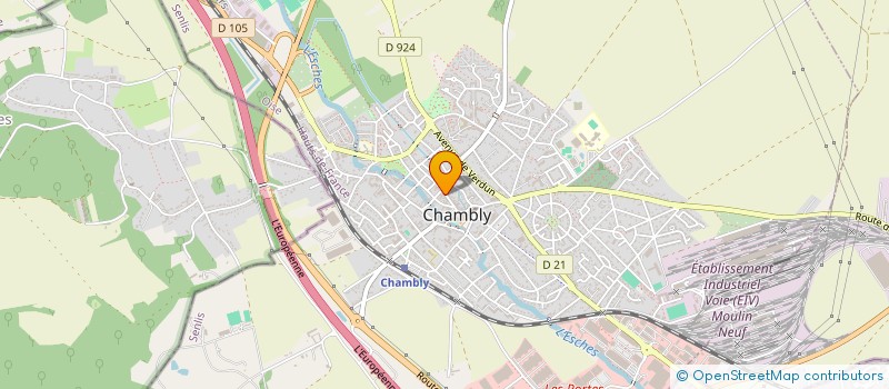 localisation de l'entreprise MONSIEUR RAPHAEL ZEITOUN  CHAMBLY