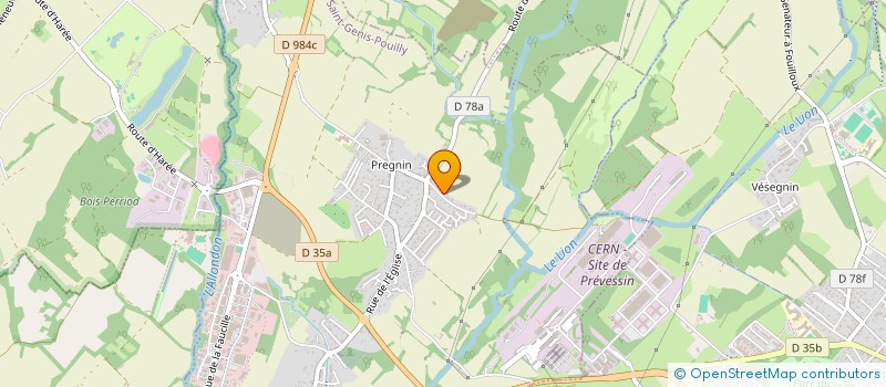 localisation de l'entreprise MONSIEUR RAPHAEL ZICK  SAINT-GENIS-POUILLY