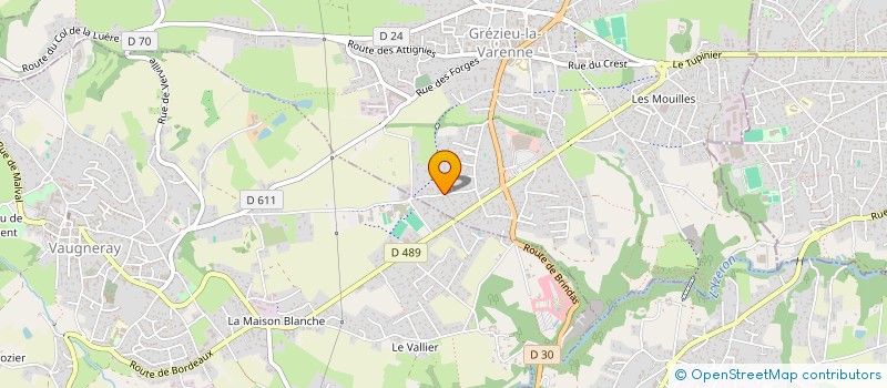 localisation de l'entreprise MONSIEUR RAPHAEL ZUCCHINALLI  GREZIEU-LA-VARENNE