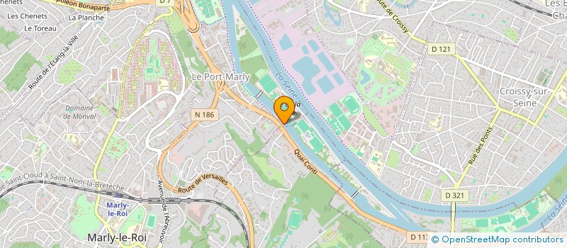 localisation de l'entreprise MONSIEUR RAPHAEL ZUMBIEHL  LE PORT-MARLY