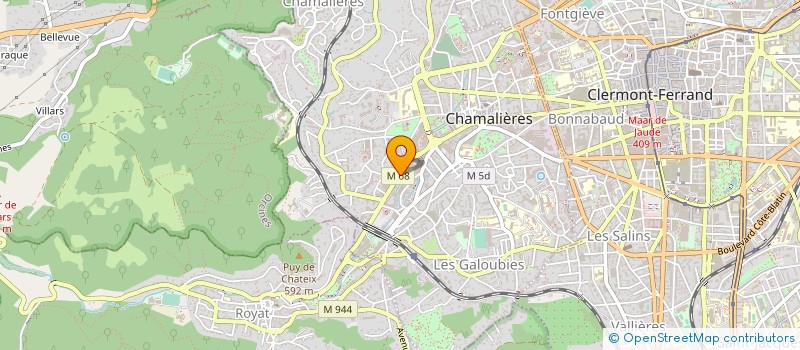 localisation de l'entreprise MONSIEUR RAPHAEL ZYLBERBERG à CHAMALIERES
