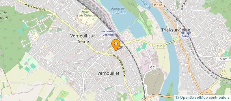 localisation de l'entreprise MONSIEUR RARES PUSCAS à VERNOUILLET