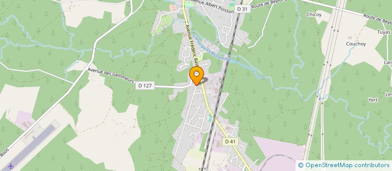localisation de l'entreprise MONSIEUR RARES SABAU à RION-DES-LANDES