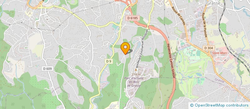 localisation de l'entreprise MONSIEUR RARES SILVIU DUNCA à GRASSE