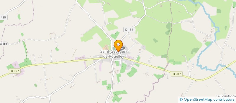 localisation de l'entreprise MONSIEUR RARES TILOIU  SAINT-GEORGES-DE-ROUELLEY