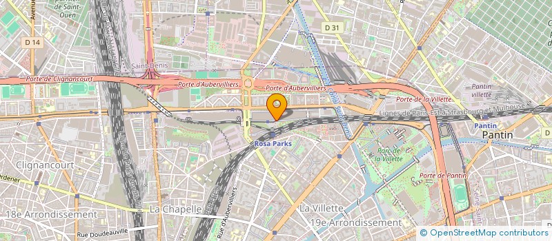 localisation de l'entreprise MONSIEUR RASED HOSSAIN  PARIS