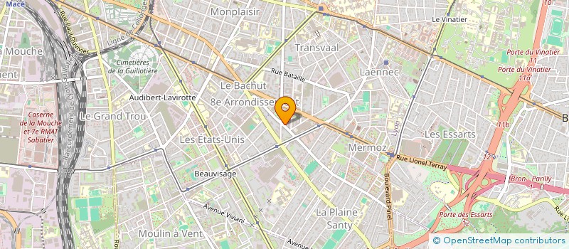 localisation de l'entreprise MONSIEUR RASEL AHMED  LYON