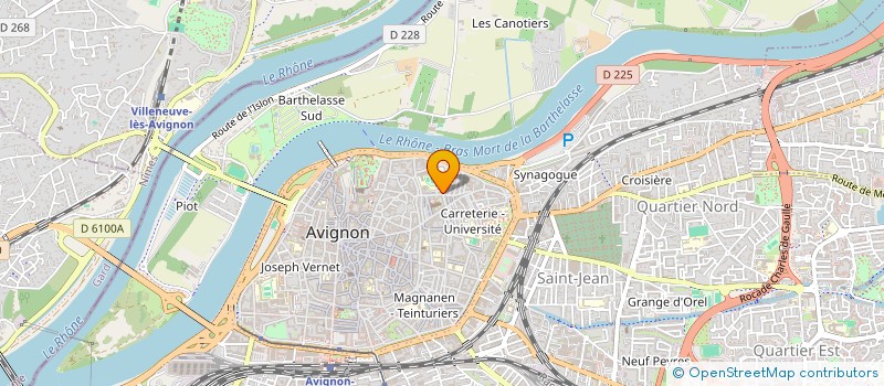 localisation de l'entreprise MONSIEUR RASELENE AGOUBI  AVIGNON