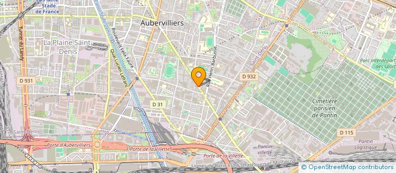 localisation de l'entreprise MONSIEUR RASHID MOHAMMAD MAMUNUR  AUBERVILLIERS