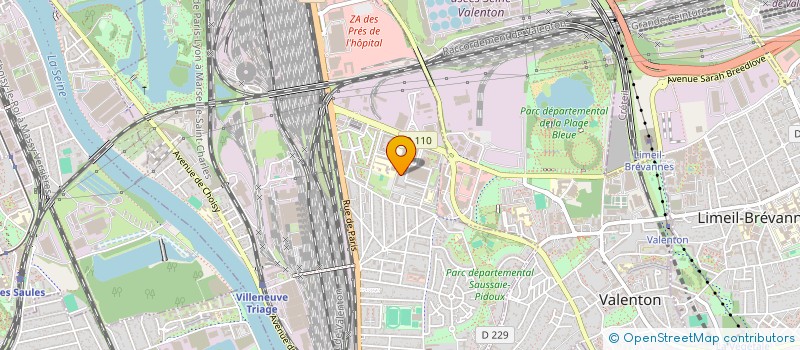 localisation de l'entreprise MONSIEUR RASHID RAHIMI  VILLENEUVE-SAINT-GEORGES