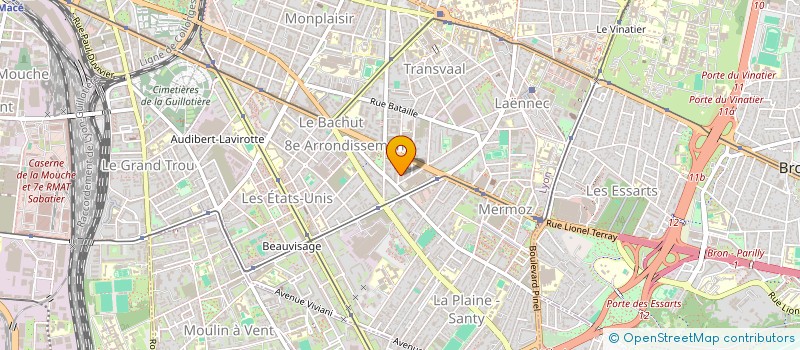 localisation de l'entreprise MONSIEUR RASHID SADDOUGUI  LYON