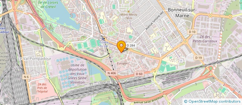 localisation de l'entreprise MONSIEUR RASHIDULLAH AZIZI  CRETEIL