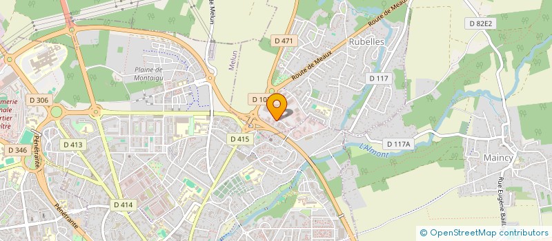 localisation de l'entreprise MONSIEUR RASHIDULLAH NIAZAI  RUBELLES