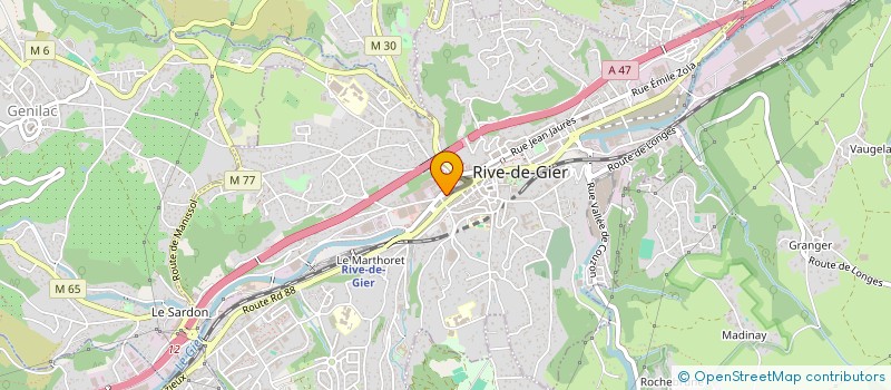 localisation de l'entreprise MONSIEUR RASIK SERBEST à RIVE-DE-GIER
