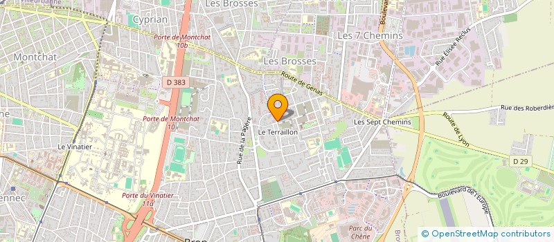 localisation de l'entreprise MONSIEUR RASIM AKBULUT à BRON