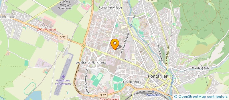 localisation de l'entreprise MONSIEUR RASIM AKCAY à PONTARLIER