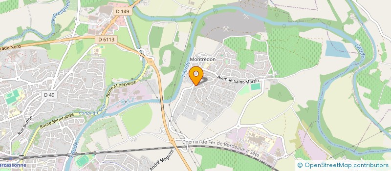 localisation de l'entreprise MONSIEUR RASIM GASANOV  CARCASSONNE