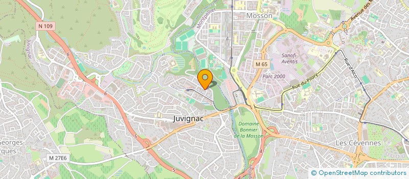 localisation de l'entreprise MONSIEUR RASIM PATIR  JUVIGNAC