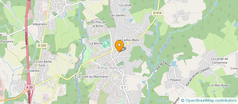 localisation de l'entreprise MONSIEUR RASIM SADIK à RILHAC-RANCON