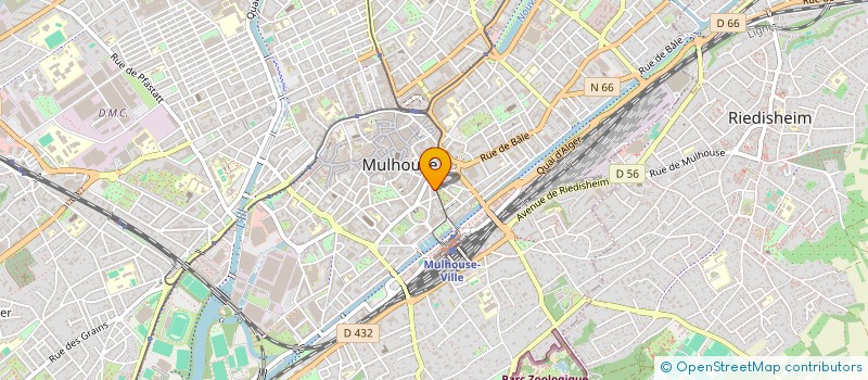 localisation de l'entreprise MONSIEUR RASIT KIRAR  MULHOUSE