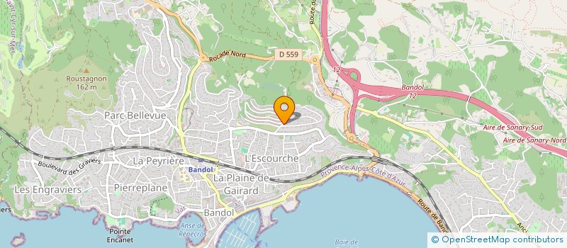 localisation de l'entreprise MONSIEUR RASKO ROB à BANDOL