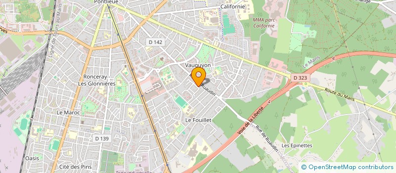 localisation de l'entreprise MONSIEUR RASMUS OBLING  LE MANS