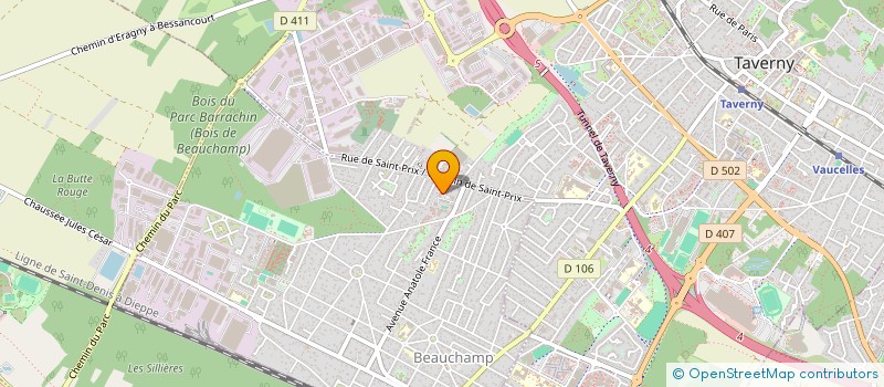 localisation de l'entreprise MONSIEUR RASMY ELSIHITY  BEAUCHAMP