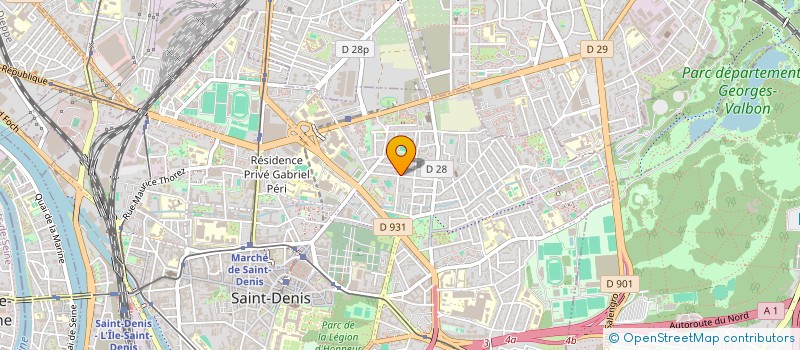 localisation de l'entreprise MONSIEUR RASOOL ABDUL RAHIM-ZAI à SAINT-DENIS
