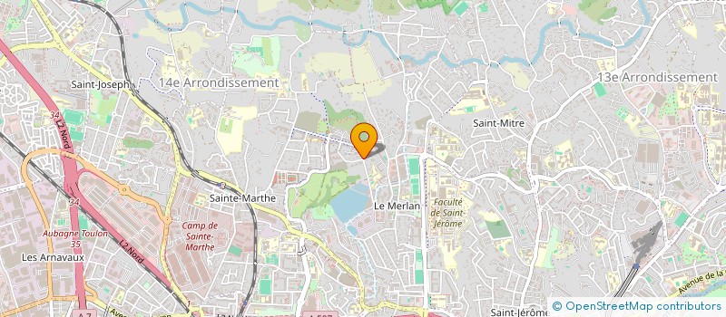 localisation de l'entreprise MONSIEUR RASSENE HAJ MOHAMED  MARSEILLE