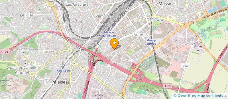 localisation de l'entreprise MONSIEUR RASSIM HADJ LAZIB à MASSY